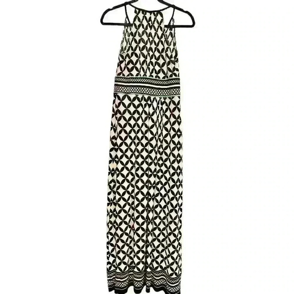 Studio One Size M Geometric Pint Maxi Dress Office Vacation‎ Party Wear - Picture 1 of 12